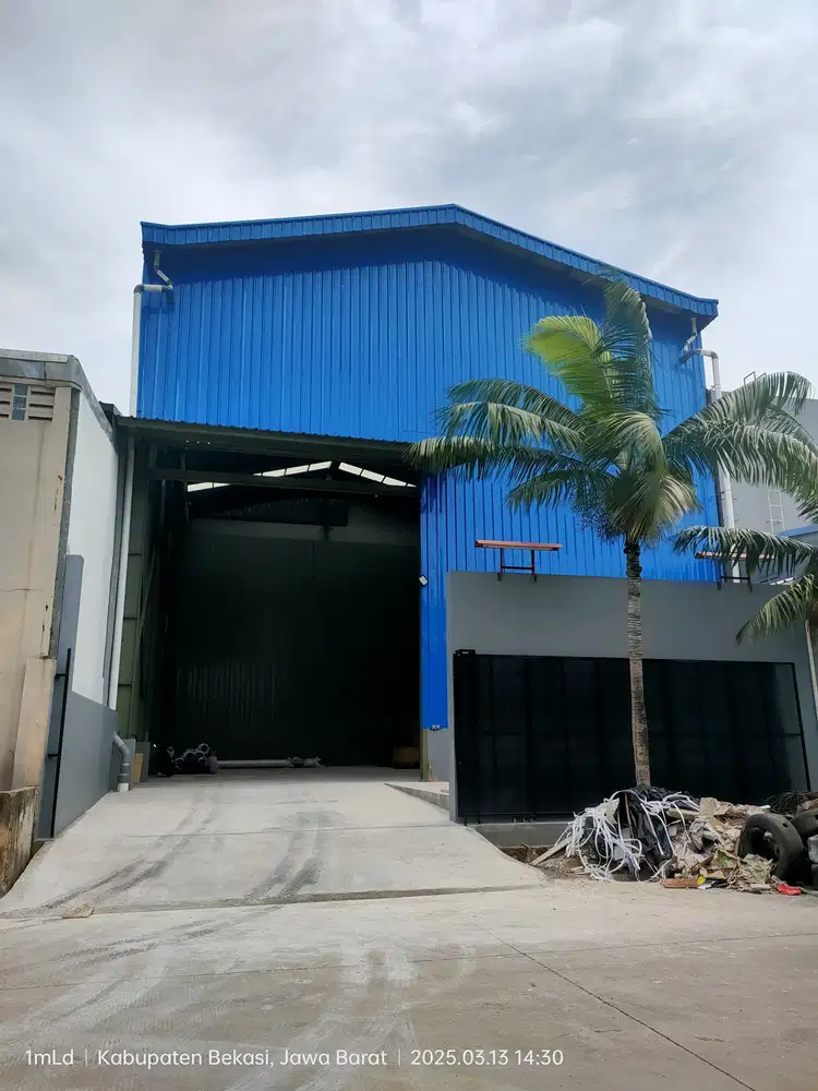 Disewakan Gudang Workshop (in progress) di Kota Harapan Indah Bekasi