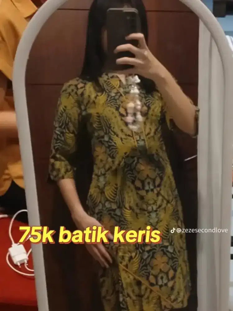 dress batik keris
