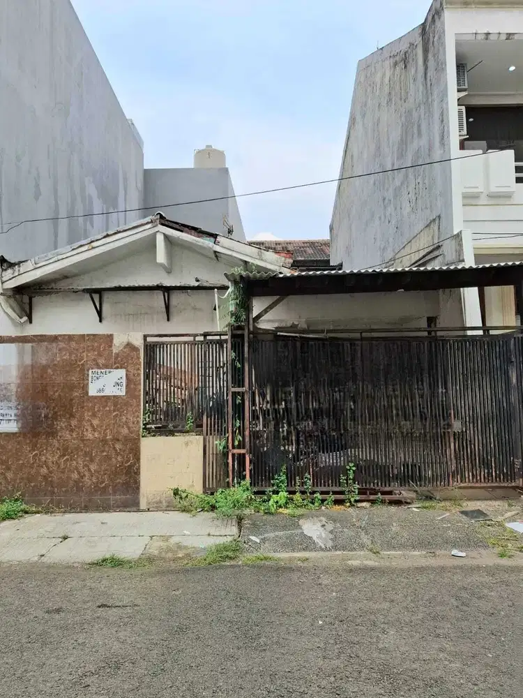 Dijual rumah hitung tanah kavling di pondok indah jakarta selatan