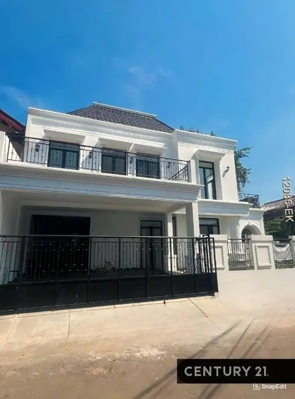 Dijual rumah brandnew american classic dg pool di sektor 9 bintaro