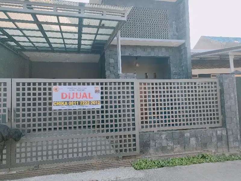 Dijual rumah komplek Bayangkara Villa bandung indah cileunyi