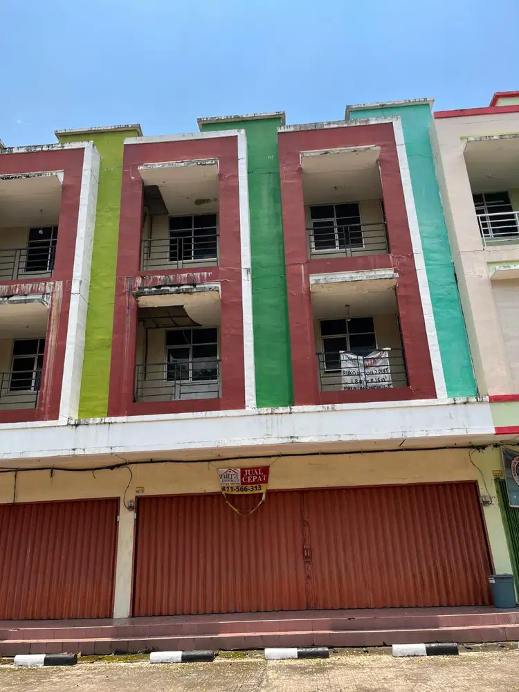 Dijual ruko pasar 3 1/2 beton (ruko anggrek) bisa masuk dari jalan Yam Sabran/Tanjung Hulu