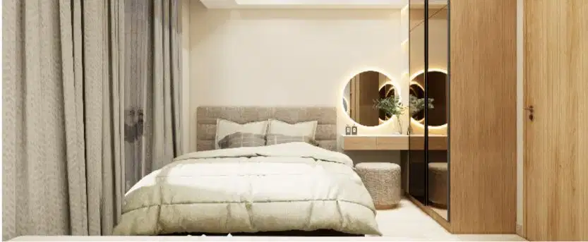 Disewa Apartemen Hook Bergaya Modern di Holland Village Jakarta Pusat