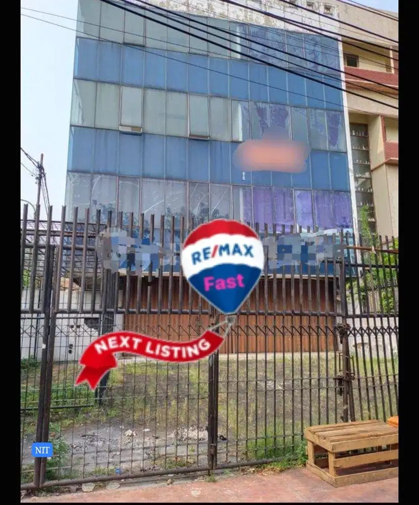 Disewakan Gedung/Ruko di Senen Jakarta Pusat