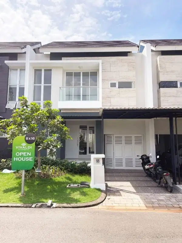DIJUAL RUMAH BARU VIVALDI DISC 100 JUTA DI SUMMARECON SERPONG