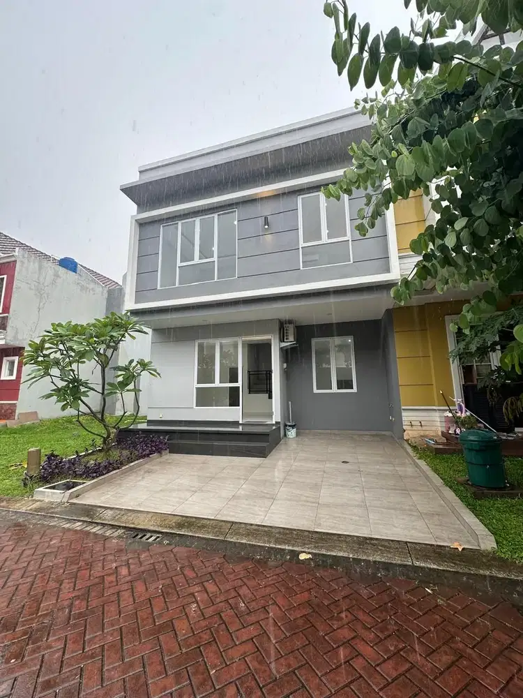 Di Jual Bangunan Mandiri Siap Huni di Cluster Malibu