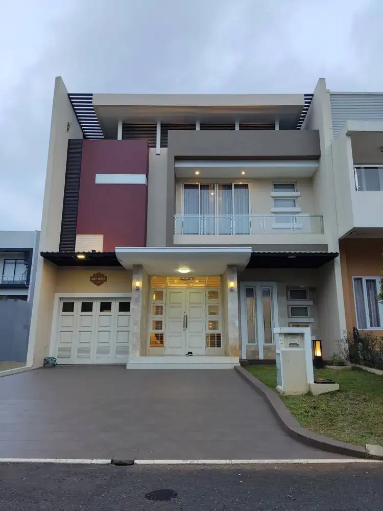 Rumah Mewah dan elegan Cluster Scarlet The Springs Gading Serpong