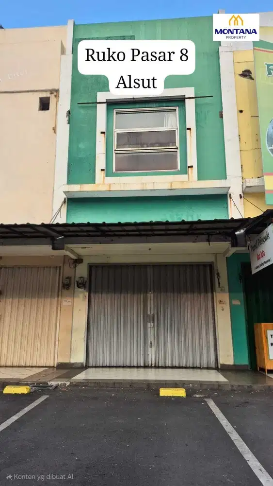 Disewa Ruko Pasar 8 Alam Sutera Siap Pakai