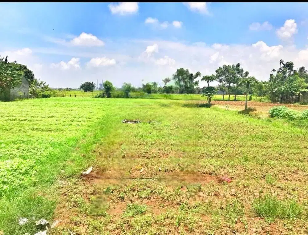 Dijual Kavling cocok untuk Gudang di pinggir jalan di Babelan Bekasi