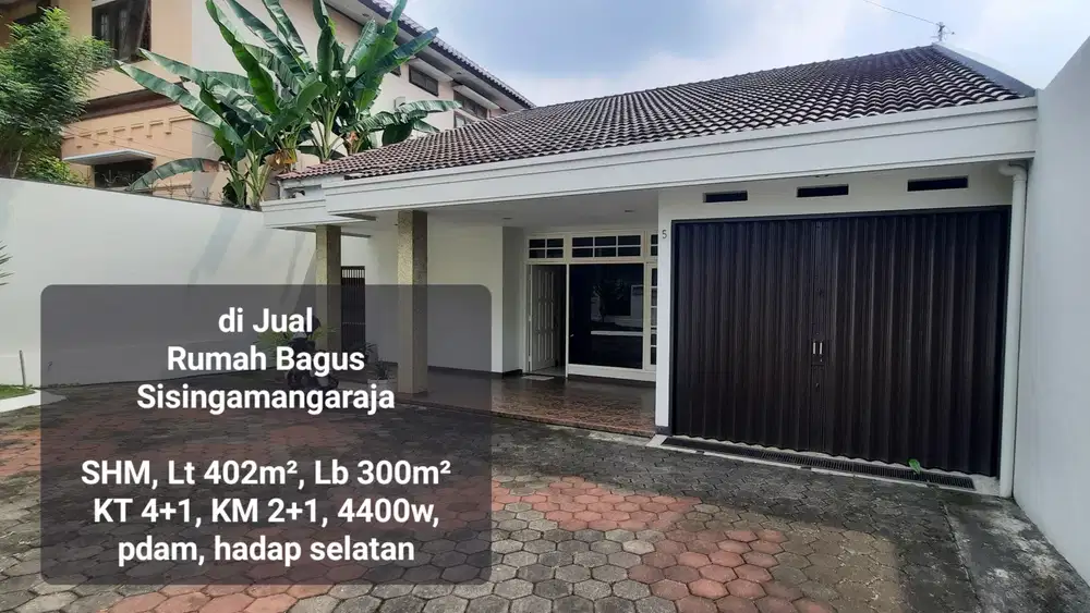 Rumah bagus dan terawat di klabat sisingamangaraja