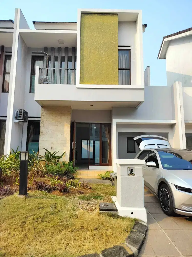 Disewa kan rumah semi furnish di Cluster Newton