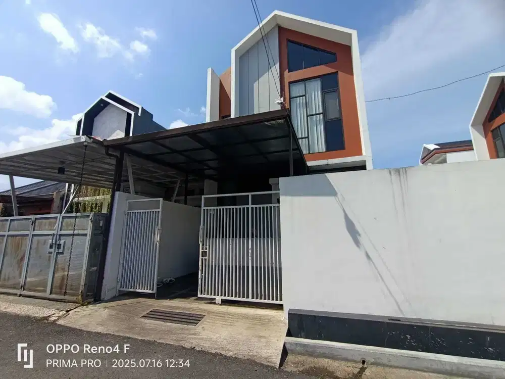 rumah baru minimalis modern di cisaranten arcamanik bandung kotamadya