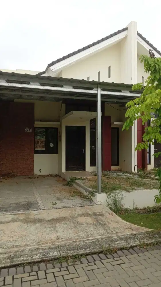Disewakan Rumah sudah ada Canopy di Cluster Green Ara Harapan Indah