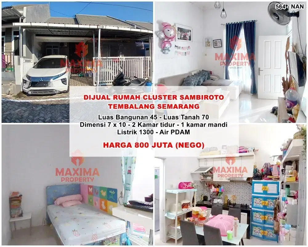 Rumah sambiroto semarang murah