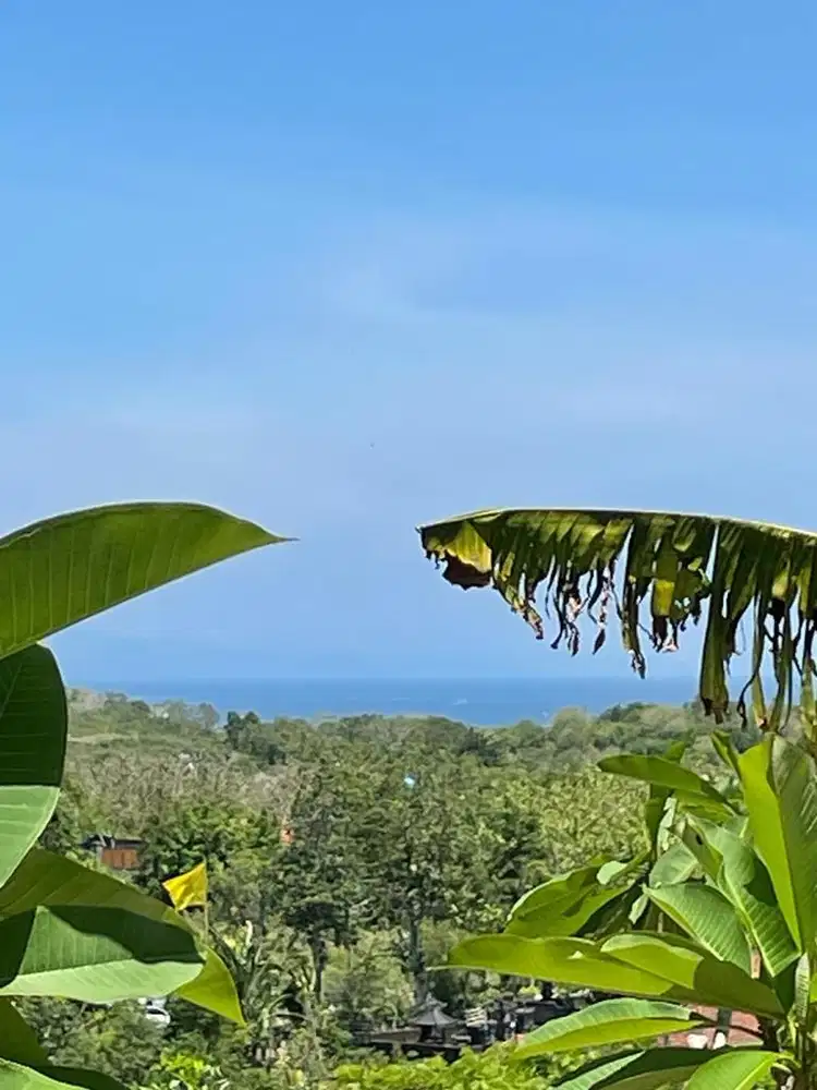 Dijual lahan hook dengan view laut di jimbaran
