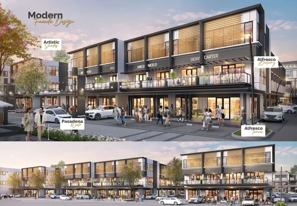 Ruko Pasadena Square North – Hub Komersial Premium di Pasadena Central District