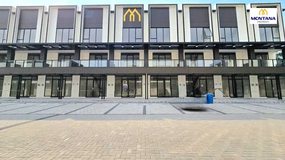 Disewa Ruko SORRENTO 3 Lantai Masih BARU di Gading Serpong