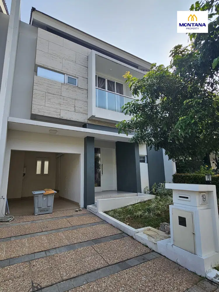 DISEWAKAN RUMAH VIVALDI SYMPHONIA DI GADING SERPONG