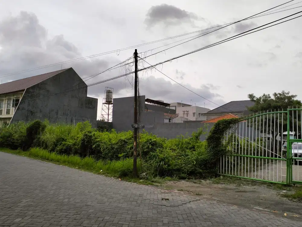 DIJUAL TANAH HOOK STRATEGIS, NOL JALAN RAYA GADING PANTAI SURABAYA