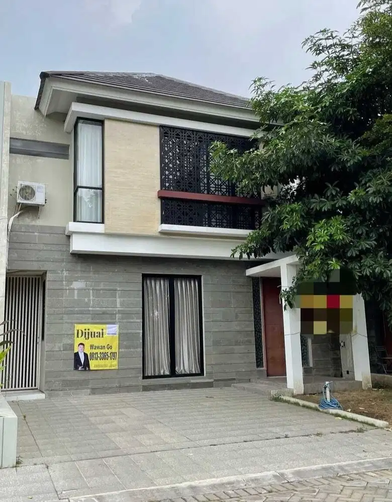 Rumah 2 Lantai Depan Danau Fresh Terawat Plus Murah NWL Citraland