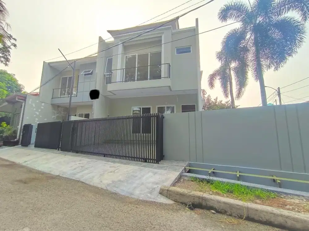 Dijual Rumah Baru (Posisi Hoek) di Villa Melati Mas, BSD City, Tangerang Selatan