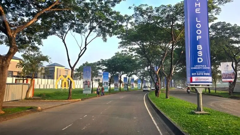 diSEWAkan KAVLING KOMERSIAL Siap Bangun di ZORA BSD City