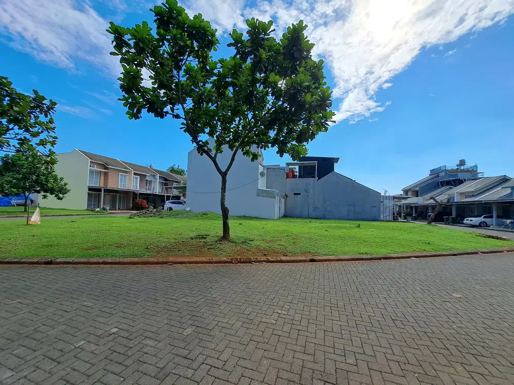 Tanah kavling luas siap bangun di Royal Spring