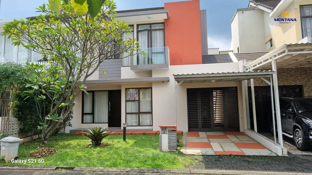 Disewa Rumah Siap Huni Cluster Alevare Foresta BSD