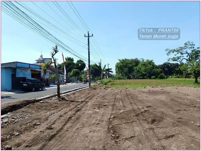 Tanah murah dekat UNRIYO Tajem cocok hunian dan Investasi