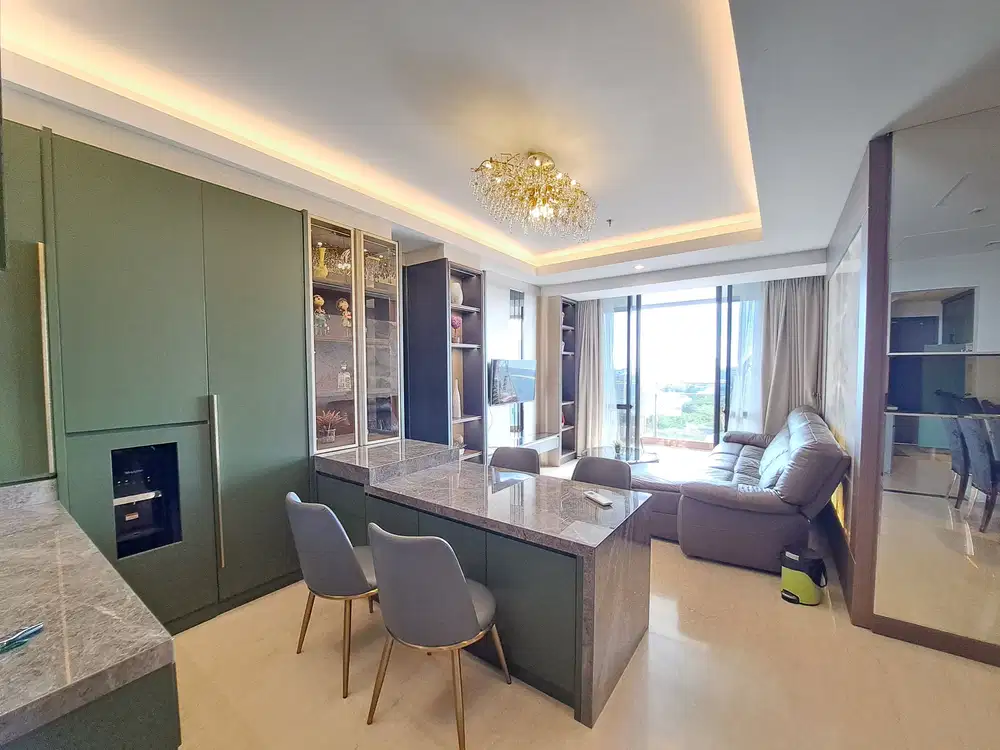 Apartemen mewah tengah kota lokasi strategis