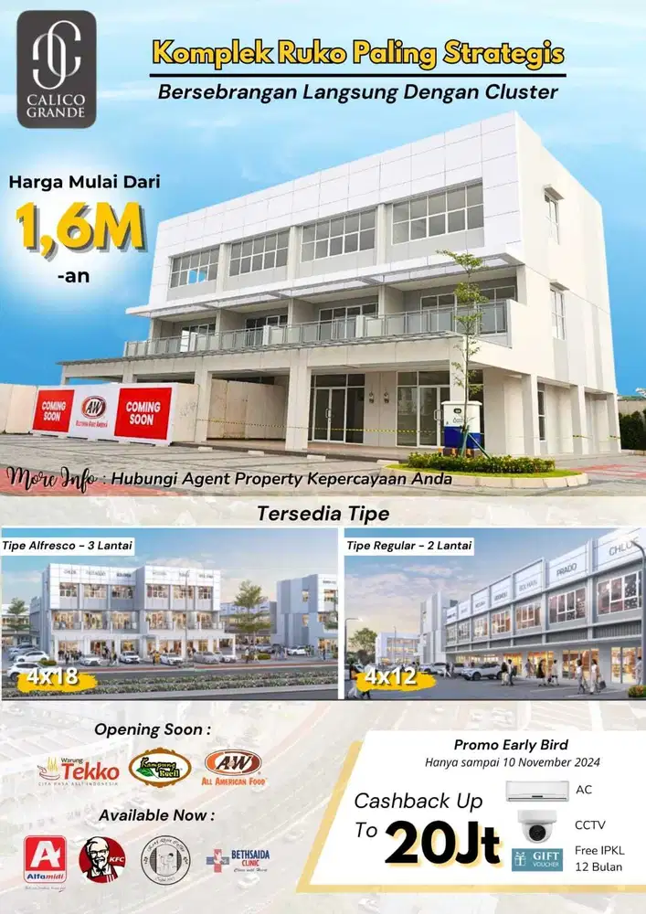 Dijula Ruko Calico Grande