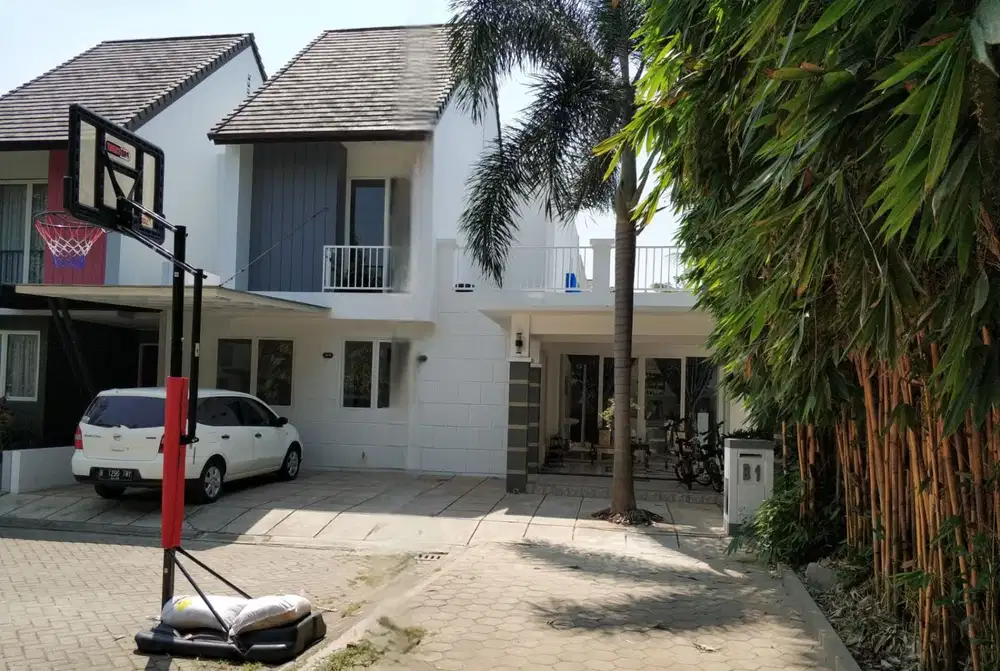 S597D Rumah Mewah Nyaman Premier Estate Bambu Apus Cipayung Jakarta Timur