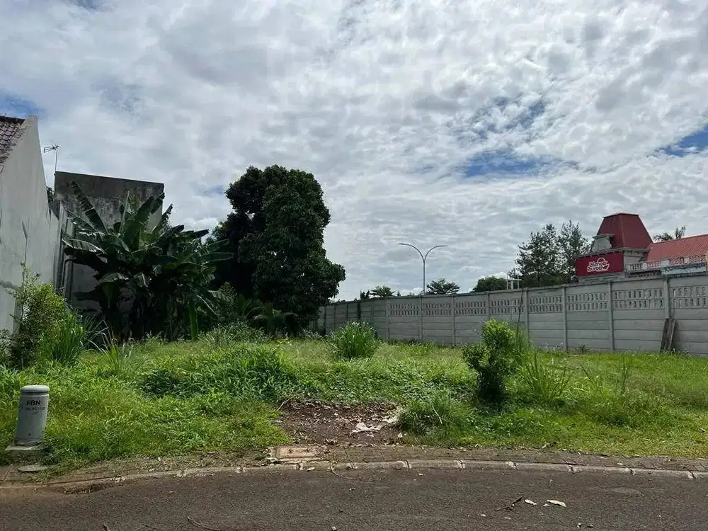 Kavling Sudut di BSD Anggrek Loka (Kode 628)