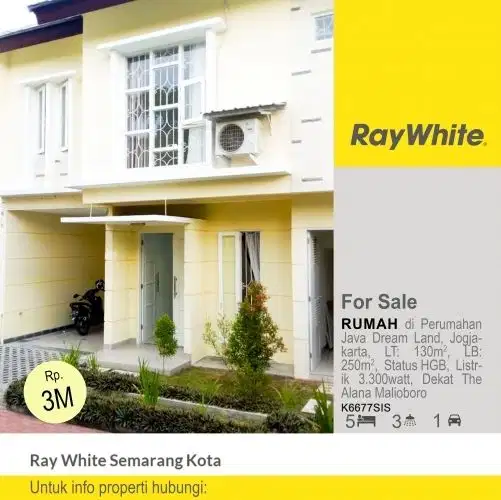 DIJUAL RUMAH SIAP HUNI DI YOGYAKARTA