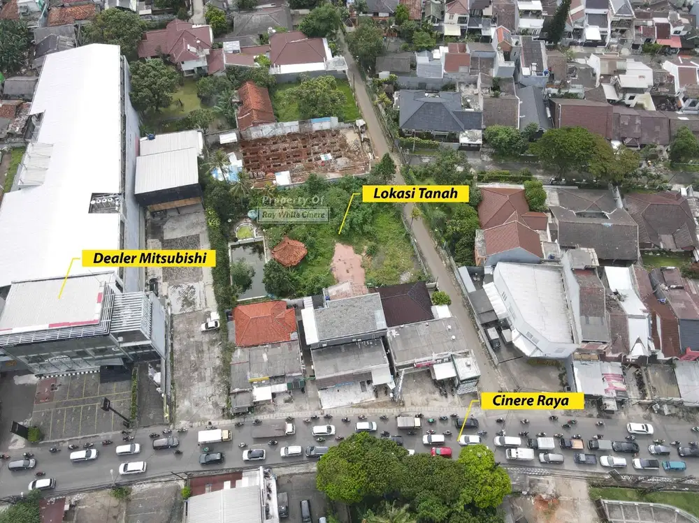 Cinere Tanah Luas 1500 Sebelah Cineremall Cocok Untuk Cluster