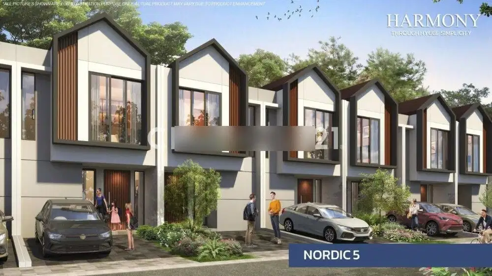 Dipasarkan Rumah Brand New Kebayoran Nordic Bintaro Jaya Sektor 7