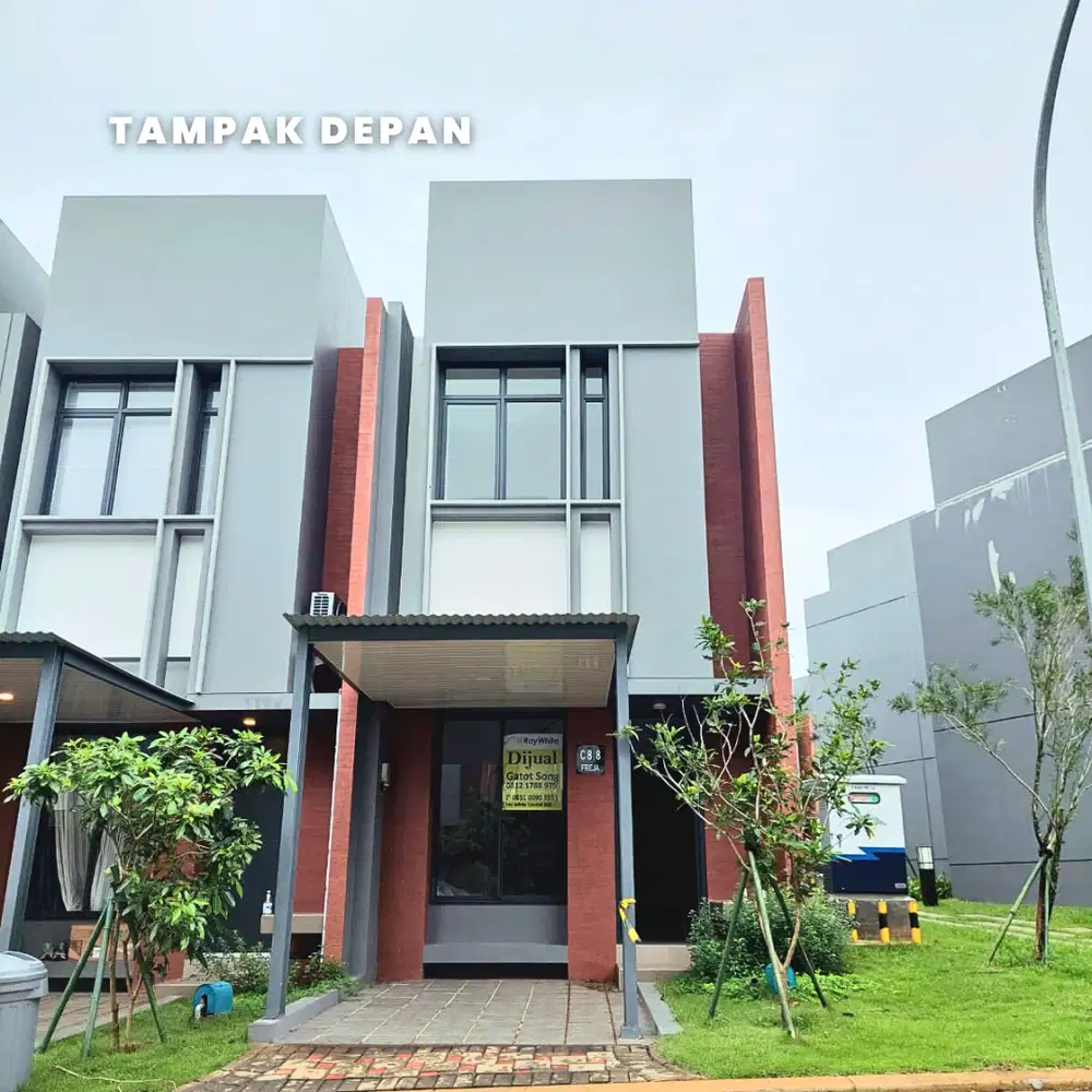 Dijual Rumah Baru di Freja Bsd City Samping Aeon Mall, Fully Furnished
