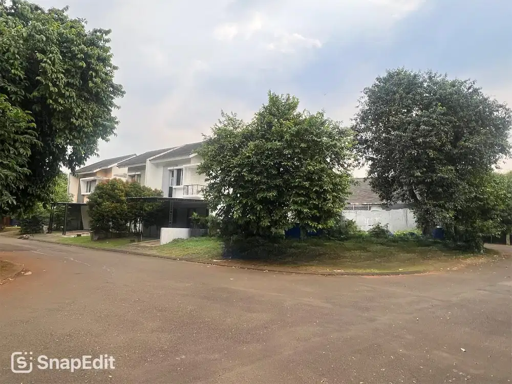 Kavling Hoek Jalan Boulevard Depan Taman BSD city