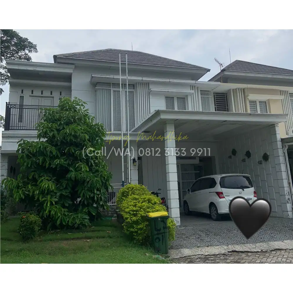Rumah 2 Lantai Lingkungan Asri di Sidoarjo, Puri Surya Jaya