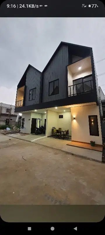 Rumah Baru Keren Cocok Kawula Muda  Dekat BX Change Mall  Bintarojaya