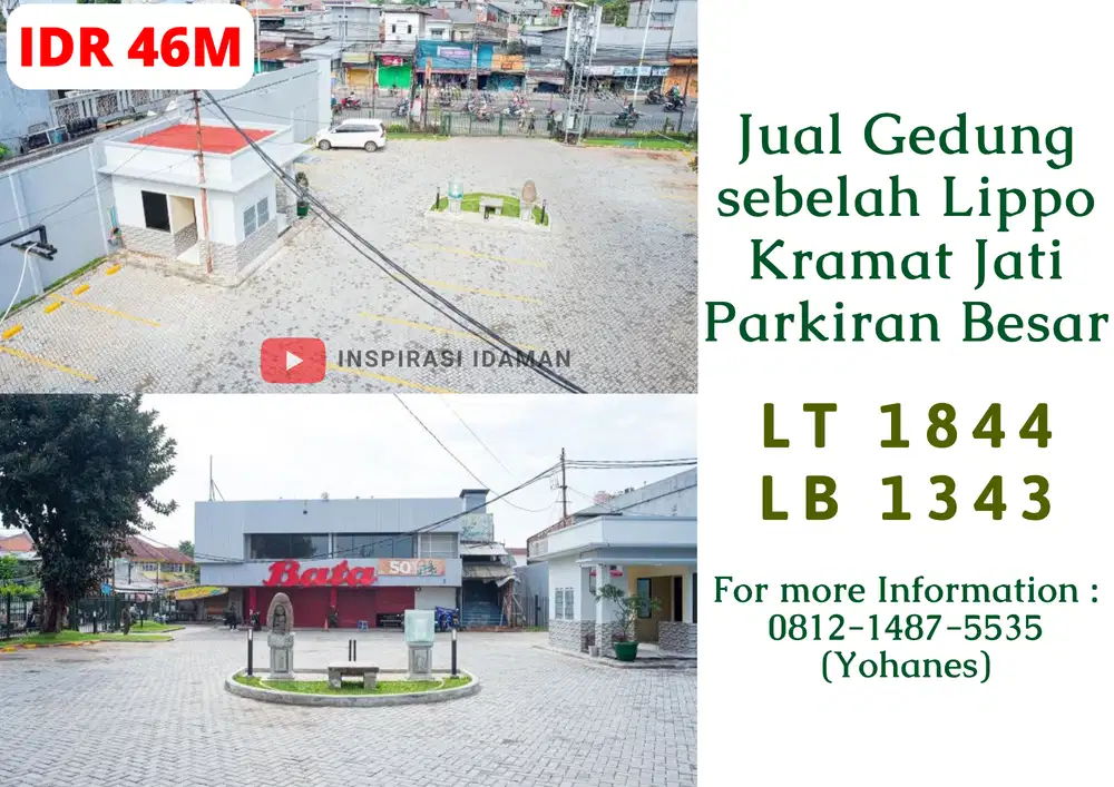 Gedung sebelah Lippo Kramat Jati Parkiran Besar