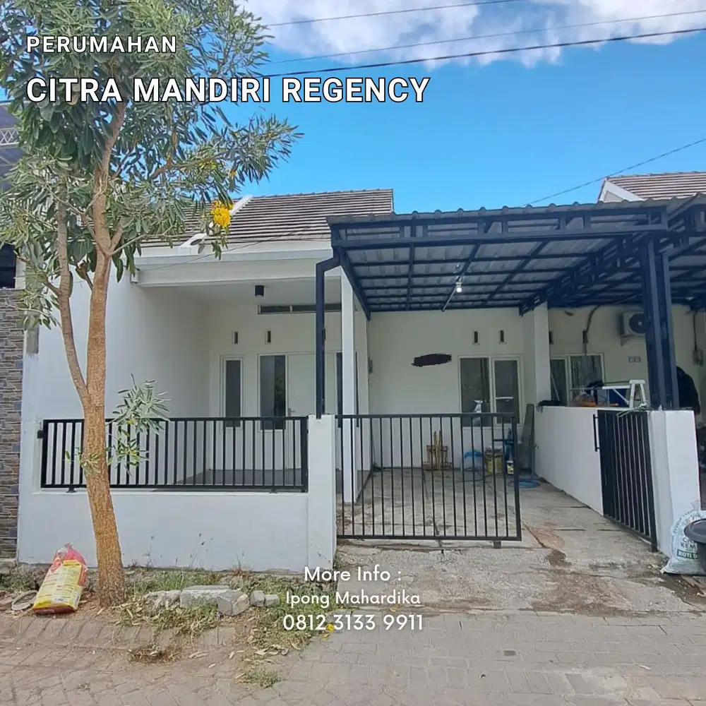 Rumah Baru Renov ddi Perum Citra Mandiri Sukodono Sidoarjo