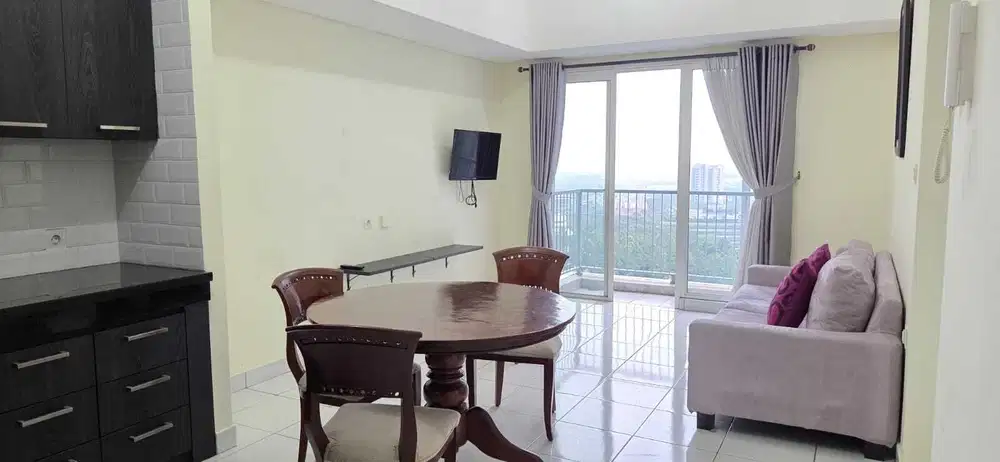 Dijual Apartemen Casa De Parco 2 BR Furnished Siap Huni !