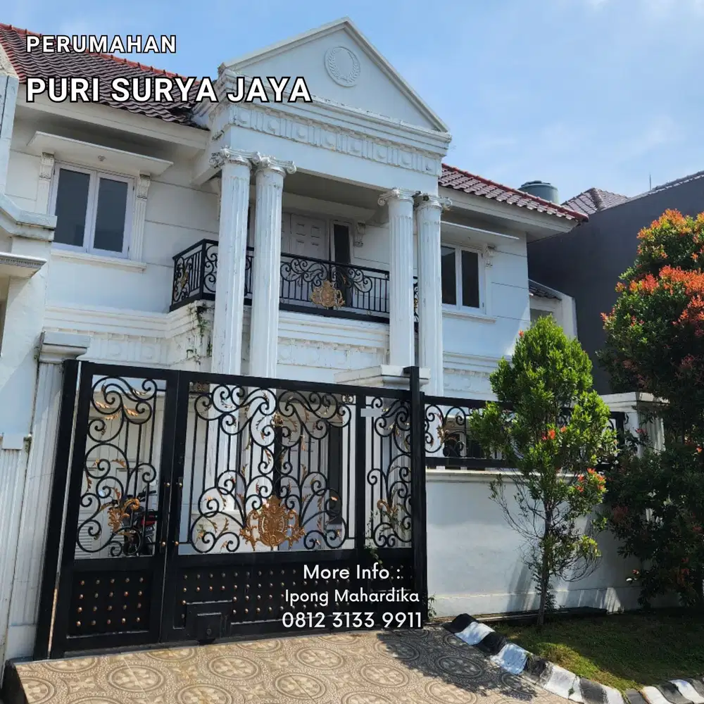 Dijual Rumah dijalan Utama Boulevard Puri Surya Jaya Sidoarjo