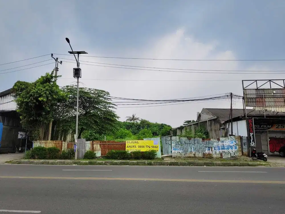 Kavling Siap Bangun di Jl Raya Serang Tangerang Banten Cikupa Dijual