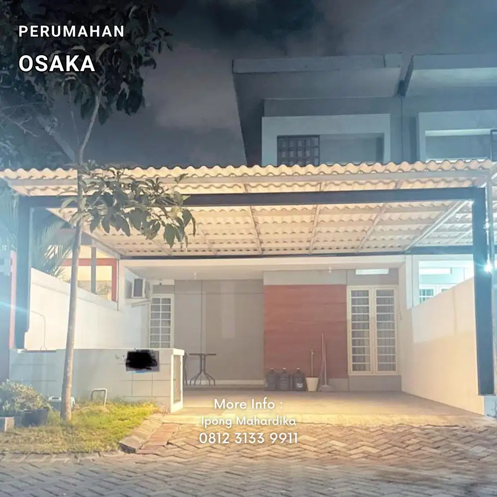 Rumah Sidarjo Puri Surya Jaya Cluster Osaka Dekat Bandara Juanda