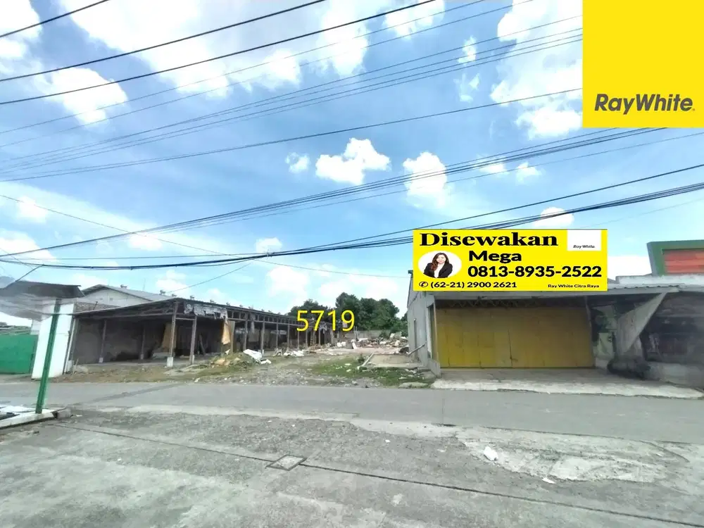 Tanah Disewakan Murah Dgn Luas 1.000 M2 Sudah SHM di Jl. Padat Karya