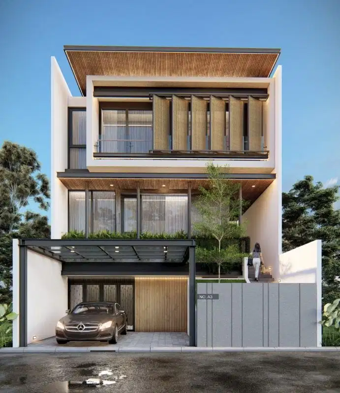 Dijual Rumah Brand New Murah Harga Terjangkau 3 Lantai sudah SHM