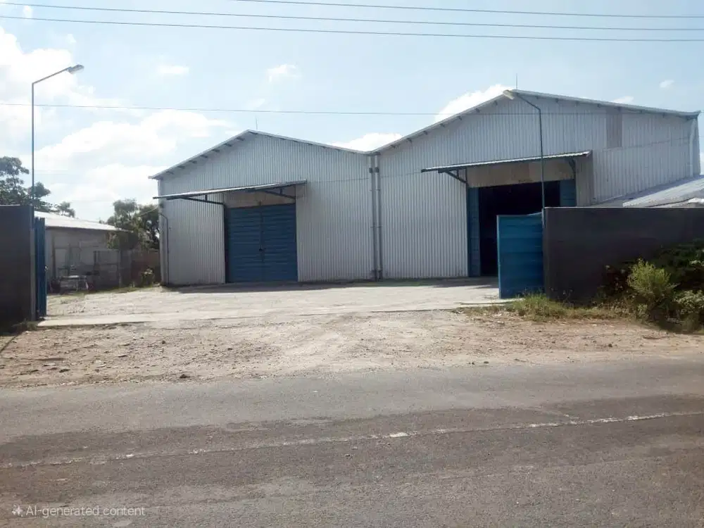 Gudang di Raya Kertosono - Sidayu