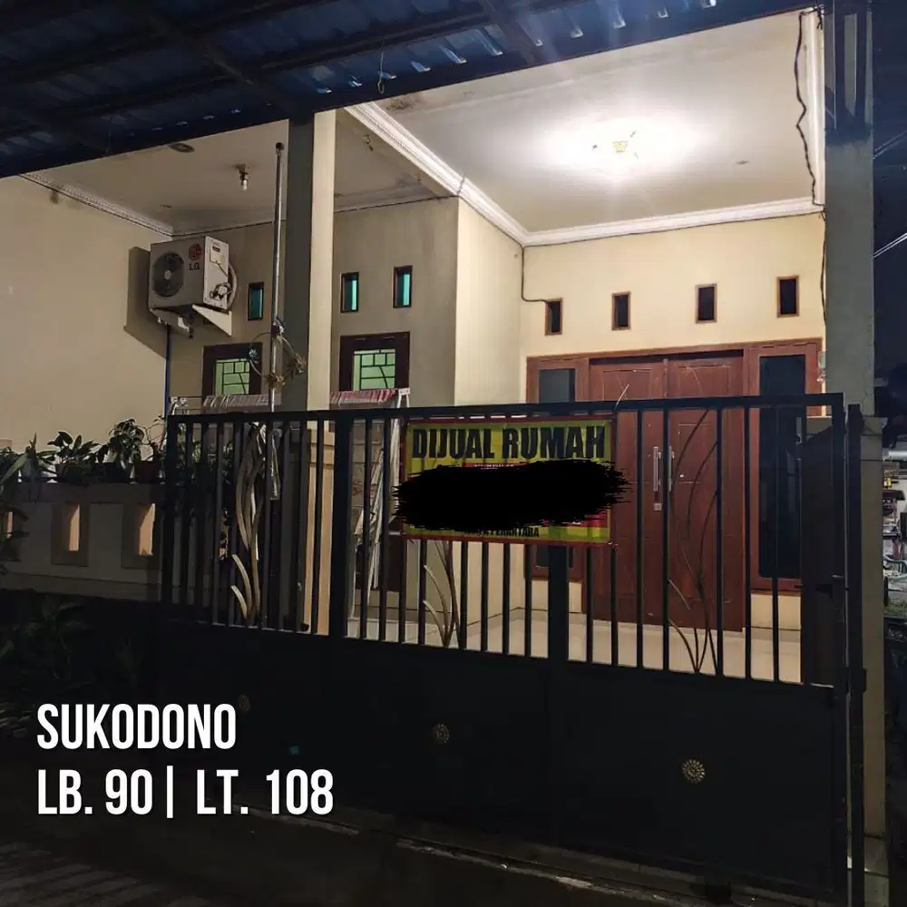 Rumah Sidoarjo Dijual Lokasi Pandemonegoro Sukodono